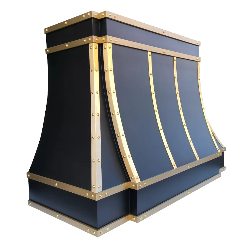 Custom 60-Inch Stainless Steel Kitchen Range Hood Cover High Quality Wall Mounted Electric Application for Household Use