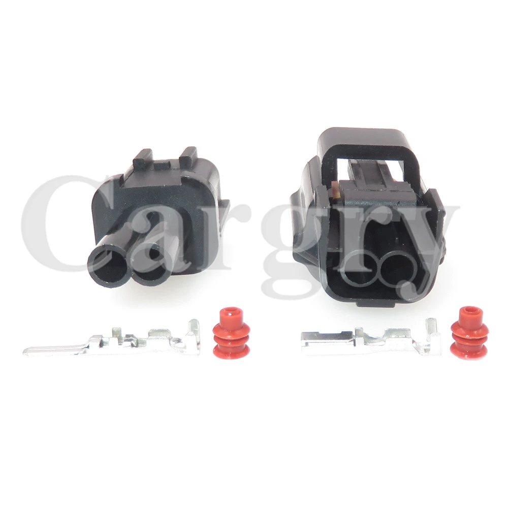 1 Set 2P Auto Bedrading Adapter Voor Hyundai Auto Elektrische Connector 6098-0137 Auto Mannelijke Plug Vrouwelijke Socket