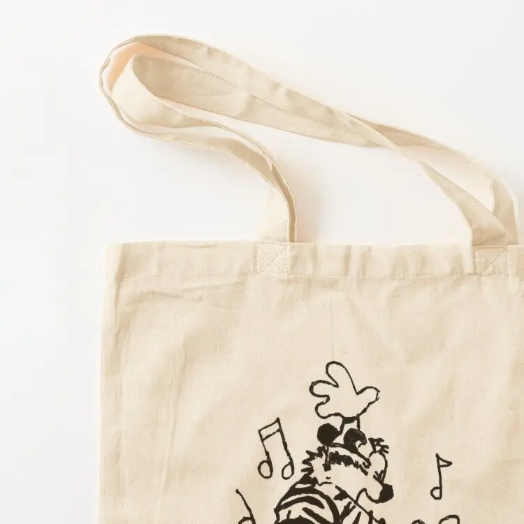 Calvin And Hobbs Dance Tote Bag Women's bag eco bag folding large size bags Fabric
