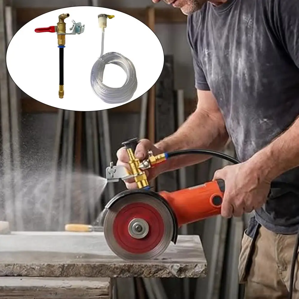 Spray Kit for Tile Dust Remover Water Sprayer for Cutting Machine Angle Grinder Misting System Aluminum Brass for Tile