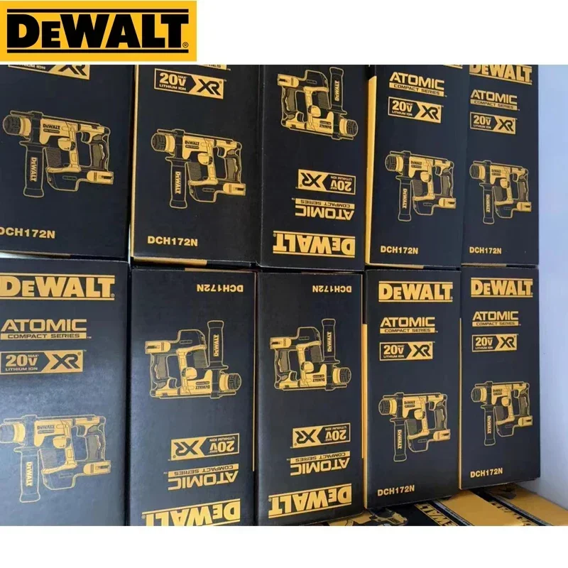 Dewalt-DCH172 Kit de Martelo Rotativo, Motor Brushless 20V Max, Ferramentas Elétricas Sem Fio SDS Plus, Broca De Impacto Recarregável, DCH172N