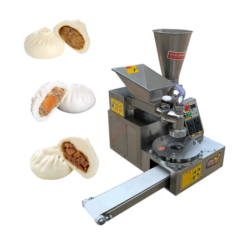 15-200g Popular Steamed Stuffed Bun Momo Making Machine Soup Dumpling Xiaolongbao Baozi Machine Baozi Bun Forming Machine