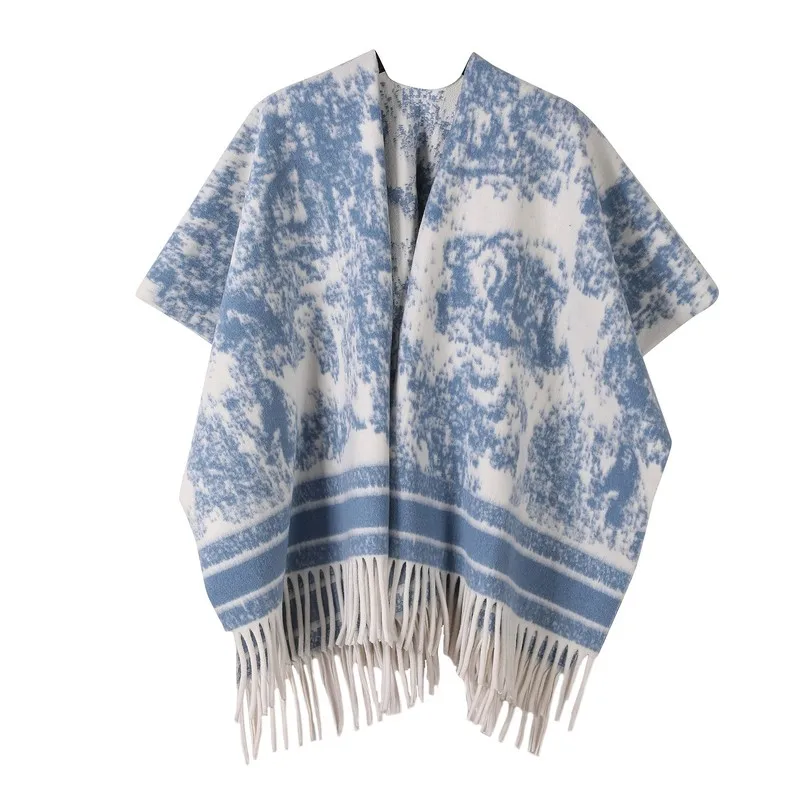 New winter collection: high-end shawl, women's faux cashmere, thickened and warm wrap