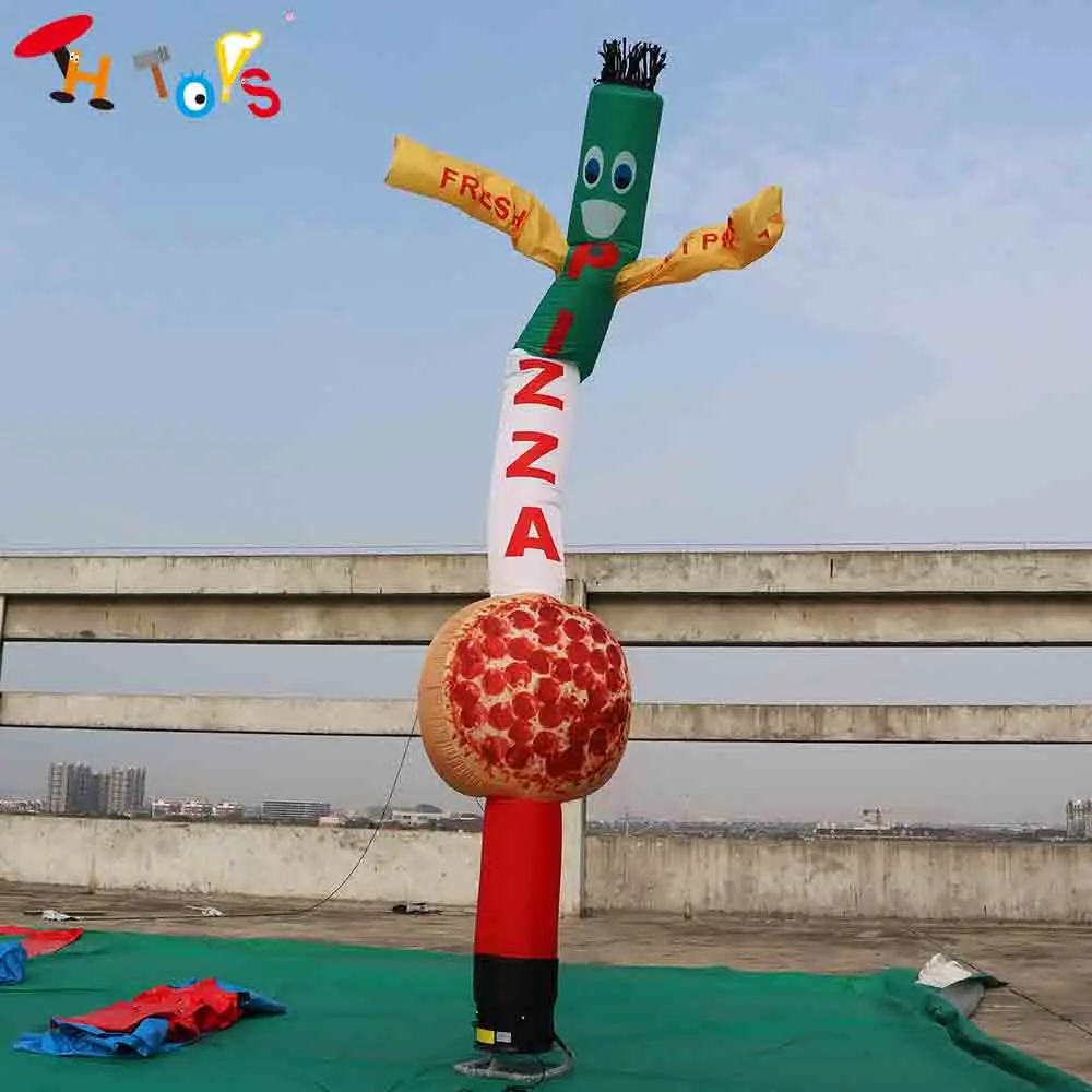 

Fast Shipping 4m/5m/6m Giant Inflatable Pizza Dancer Outdoor Advertising Sky Dancer for Fast Food Store Promotion