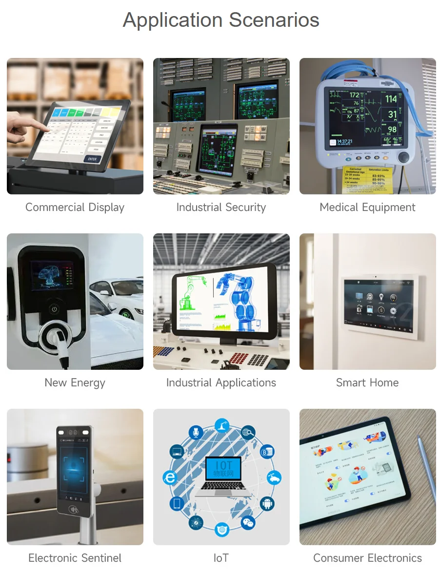 Display LCD a colori da 14 pollici 2K 2160x1440 Touch screen capacitivo Interfaccia HDMI/Tipo C/DP per Raspberry Pi/Jetson/PC