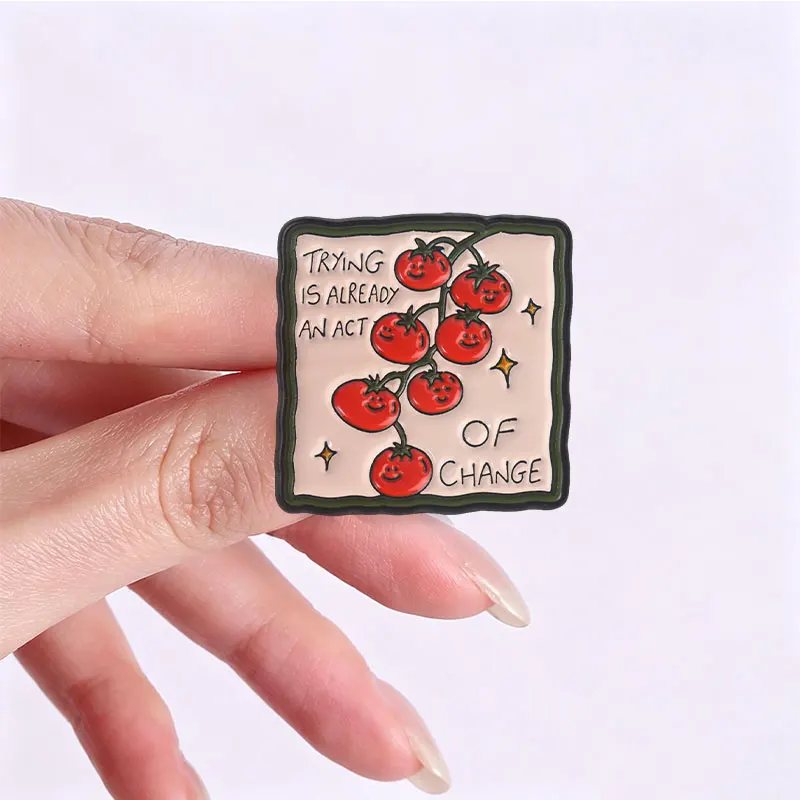 Positive Slogan-Zitate Emaille-Abzeichen Katze Hund Frosch Psychische Gesundheit Cartoon-Pins Niedliche Broschen Anstecknadel-Set Geschenk Schmuck Geschenke – Detail 8