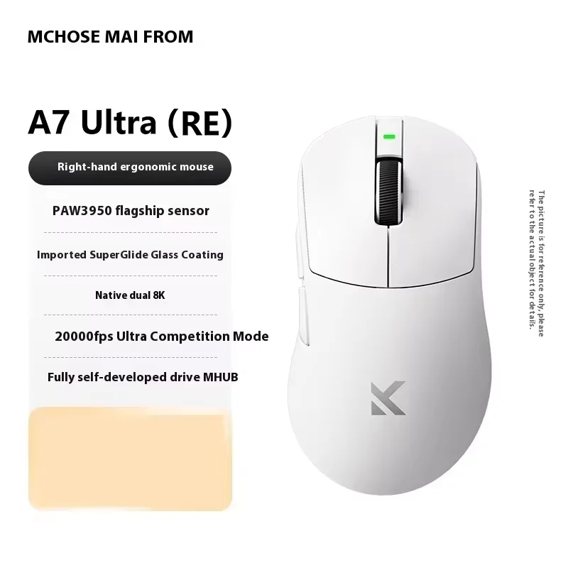 Mchose A7 Ultra RE ゲーミングマウス トライモード ワイヤレスマウス
