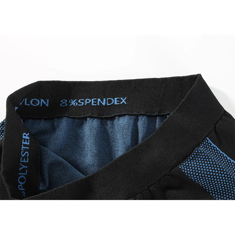 Mens Breathable Thermal Compression Underwear Set Seamless Moisture Wicking Cycling Suit Man Outdoor Slim Fit Sports Wear