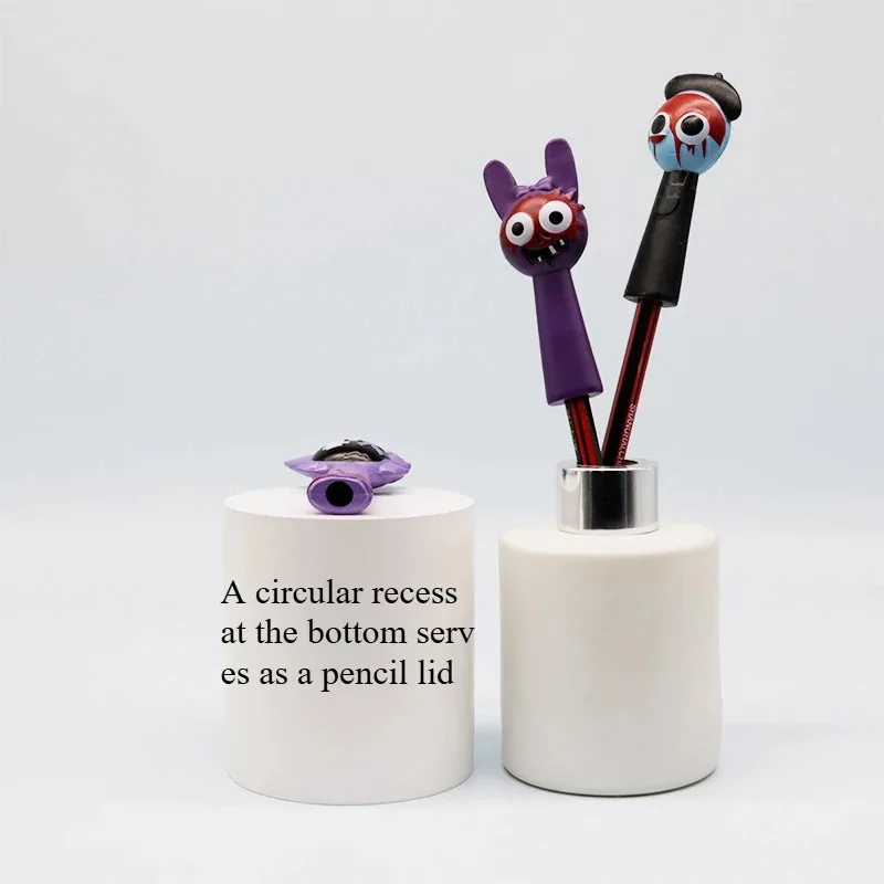 Hot Sales Hell Mode Sprunki Handgemaakte Pop Deppler Simon Jeven Muziekspel Creatieve Omliggende Bureau Decoratie 12 Stuks