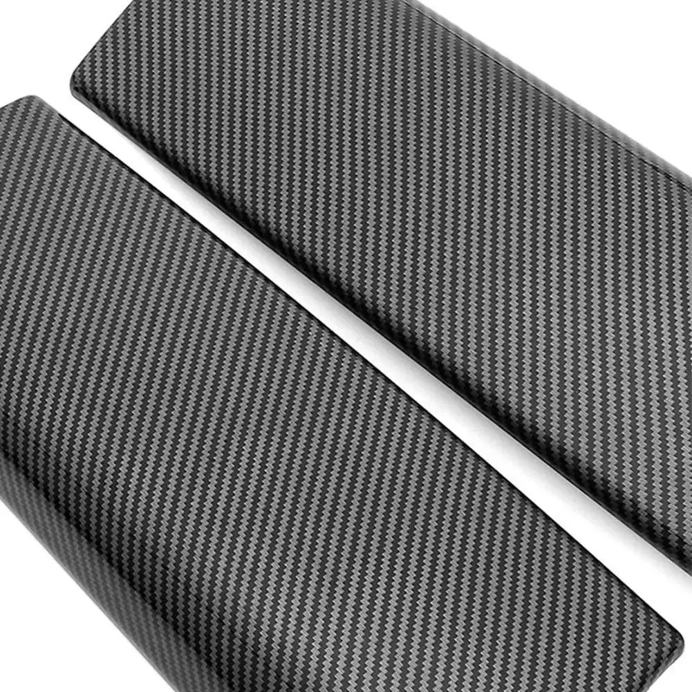 For Mercedes-Benz (C W205 / GLC X253) Carbon Fiber Color Car Interior Center Console Armrest Box Trim Protect Cover - Image 6