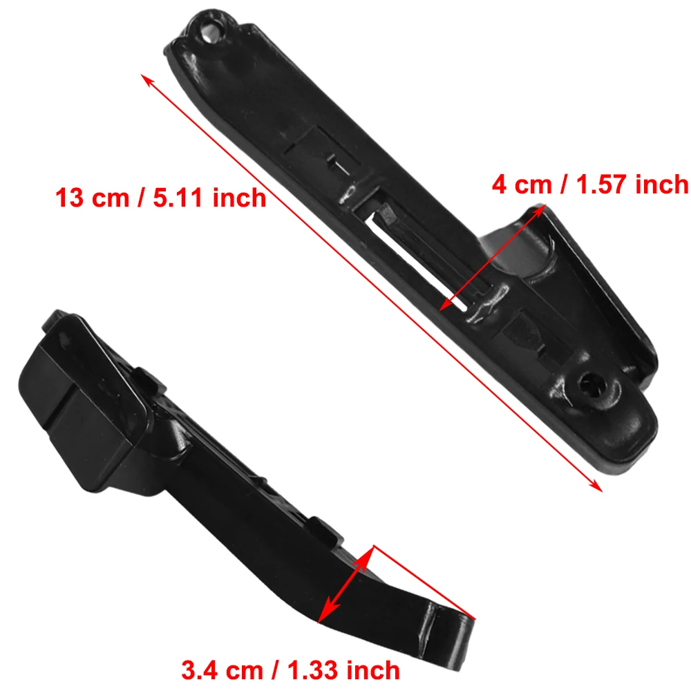 For BMW E92 E93 2005-2010 Left Driver/Right Passenger Side Front Bumper Guide 51117156555 51117156556