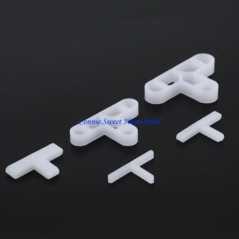 LXAF 200Pcs Bricklaying Spacers 10mm for Efficient Tile and Deck Board Alignment