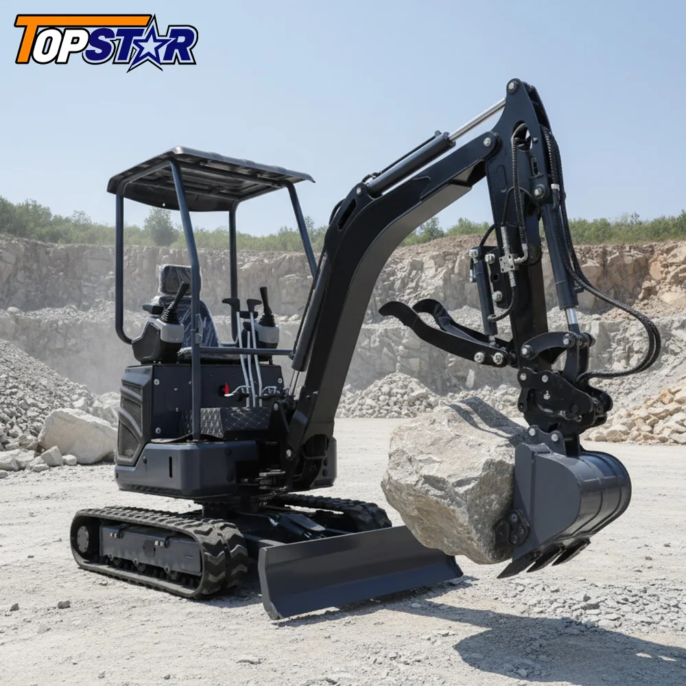 

Customize 1.3 Ton 2.7 Ton Yanmar Engine Mini Excavator Zero Tail Swing Digger CE EPA EURO5 Factory Price for Greenhouse Orchard