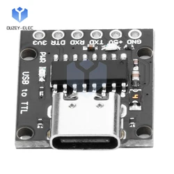 Mini USB to TTL Serial Converter Downloader CH9340C CH340C CH340E Converter TYPE-C Interface for Arduino