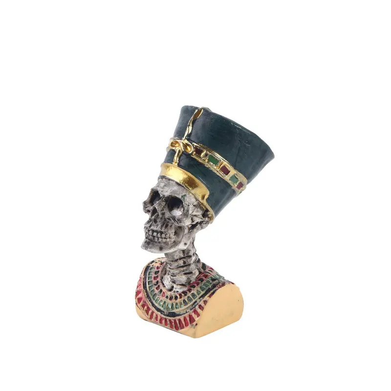 Ancient Egyptian Pharaoh, Queen, Mummy, Coffin, Khufu Pyramid, Props, Resin Flower Pot, Landscaping