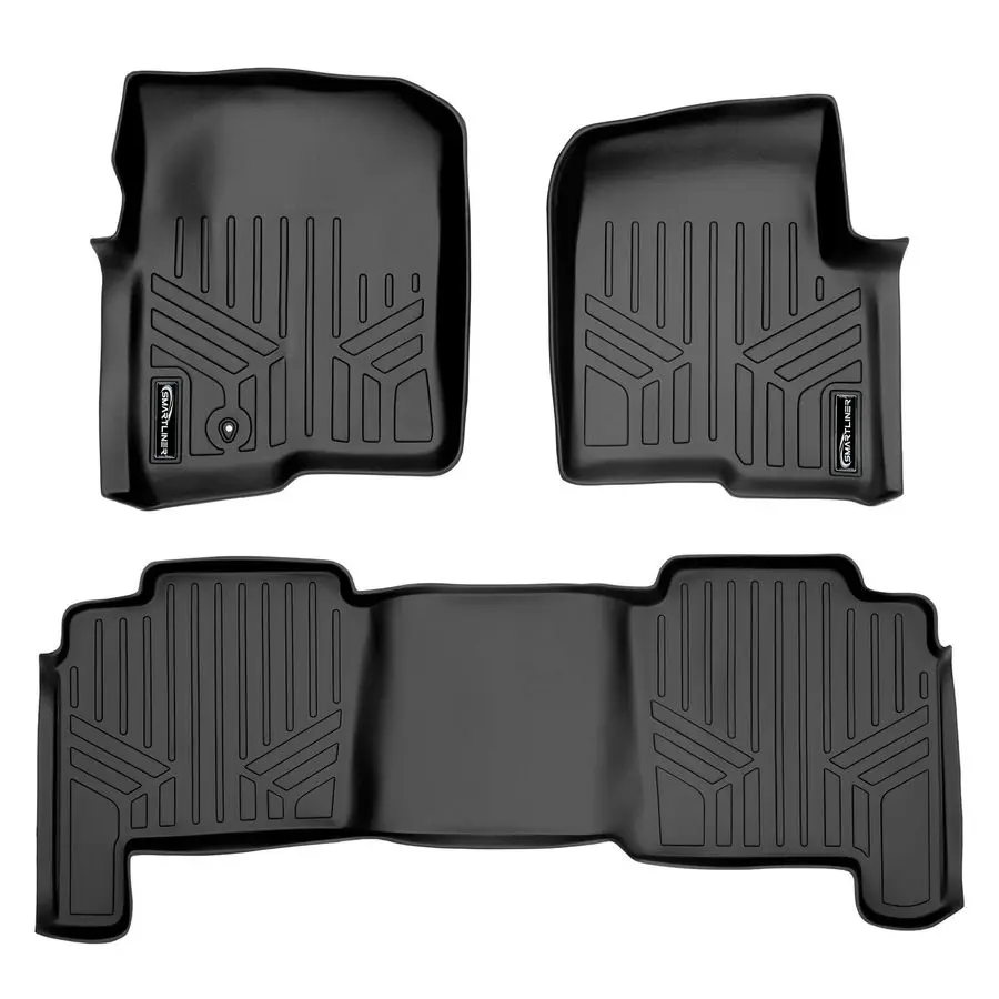 

Floor Mats 2 Row Liner Set for 20042008 Ford F150