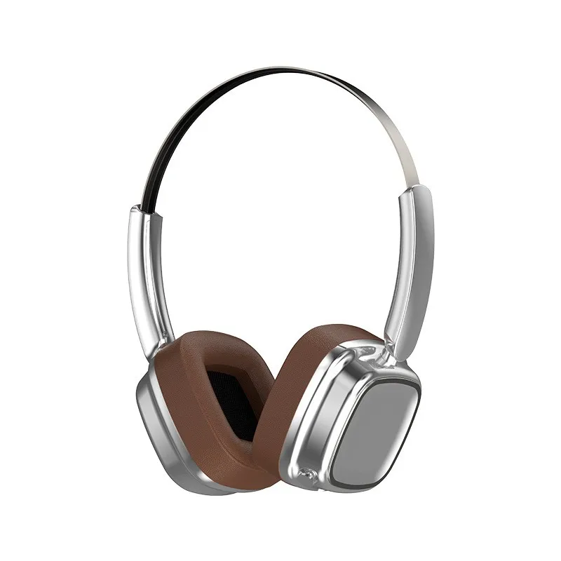 Headphone Gaming Nirkabel BT5.4 Berkualitas Tinggi Retro, Nyaman, Kulit, Dapat Disesuaikan, Model On-Ear & Over-Ear