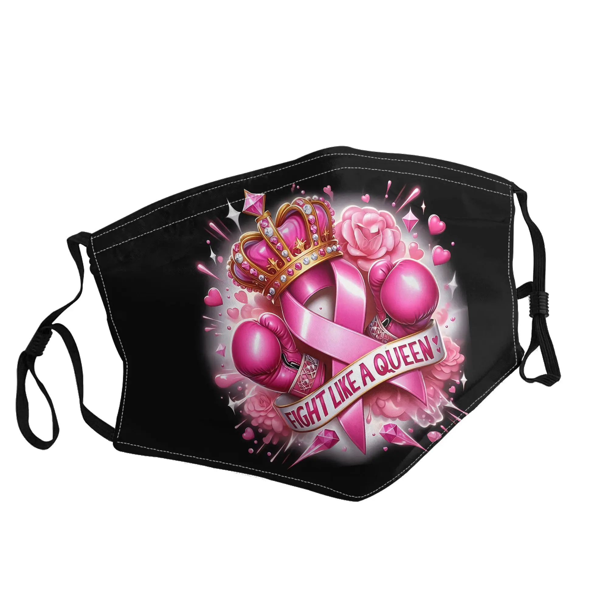 

Маска для предотвращения рака молочной железы с розовой лентой, унисекс, для активного отдыха, модная, с принтом