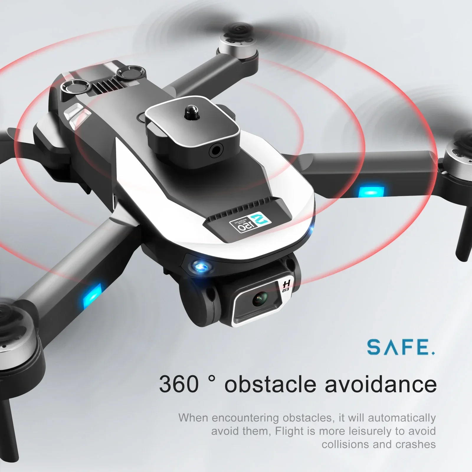 S150 Drone 8K ESC Dual Camera Optical Flow Positioning Dron Brushless Motor Four-Sided Obstacle Avoidance Quadcopter Toy
