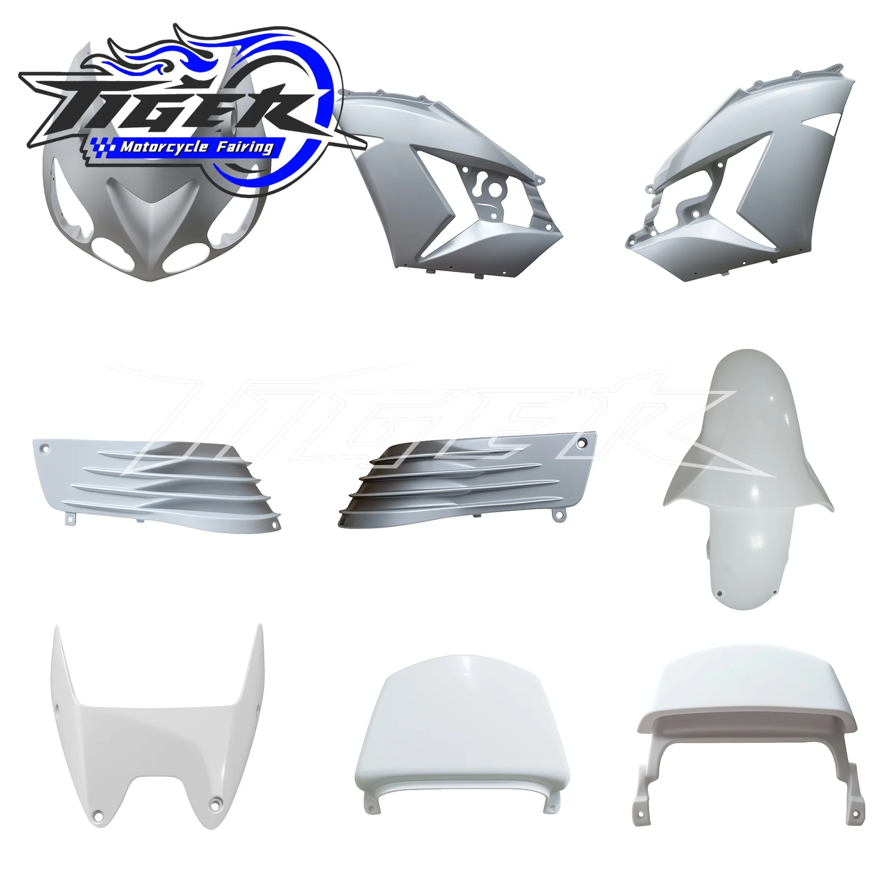

Для Kawasaki Zx14r Body Kit 2006-2011 ZZR 1400 2011 Zx14 Zx-14r Комплект обтекателя кузова 2006 2007 2008 2009 2010 2011 ZXMT Обтекатель