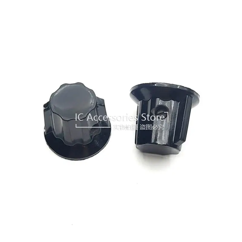 10PCS K18-1 Bakelite Knob Cap WTH118/WX050 And Other Potentiometer Hat Copper Core Inner Hole 6MM Diameter 25MM Height 20MM