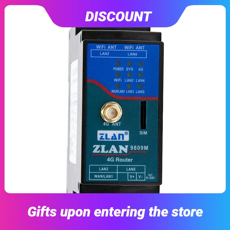 

Промышленный маршрутизатор 4g, модем 4g lte, Wi-Fi-маршрутизатор с SIM-картой, небольшой размер Din