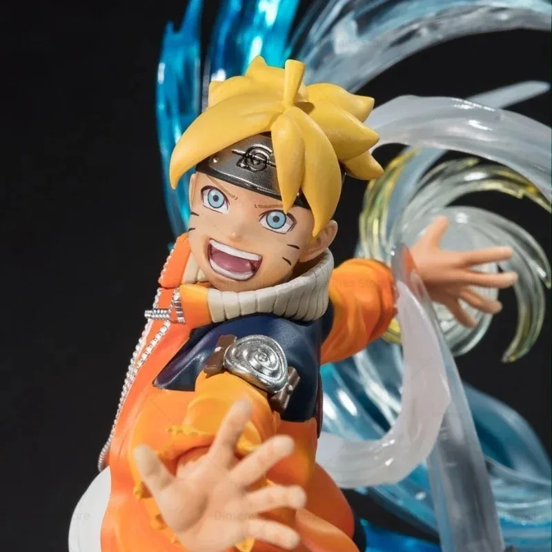 In Stock Bandai Anime NARUTO FZ FiguartsZero Uzumaki Boruto Action Figure Collectible Model Toys Ornaments for Kids Gift DT