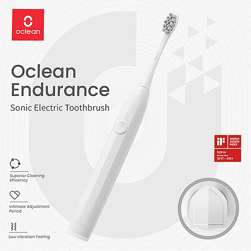 Oclean Endurance スマート ソニック 歯ブラシ キット セット, 充電式, 自動, 電気, 超音波, 歯科 ホワイトナー, E1