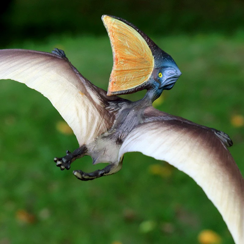 Pterodactyl Figures Realistic Flying Dinosaur Pteranodon Dino Toys Pterosaur Model Toys Cake Toppers Set for Kids