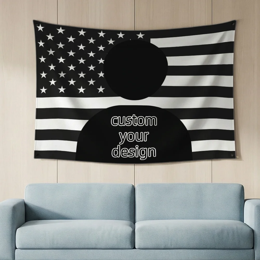Personalized Custom Flag Banner, Outdoor Home Yard Decoration
