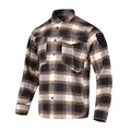Orange-black Plaid