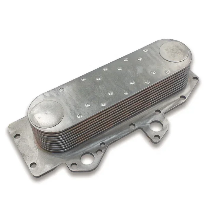 Construction Machinery Engines Parts C7 Excavators Auto Spare Part Oil Cooler Core
