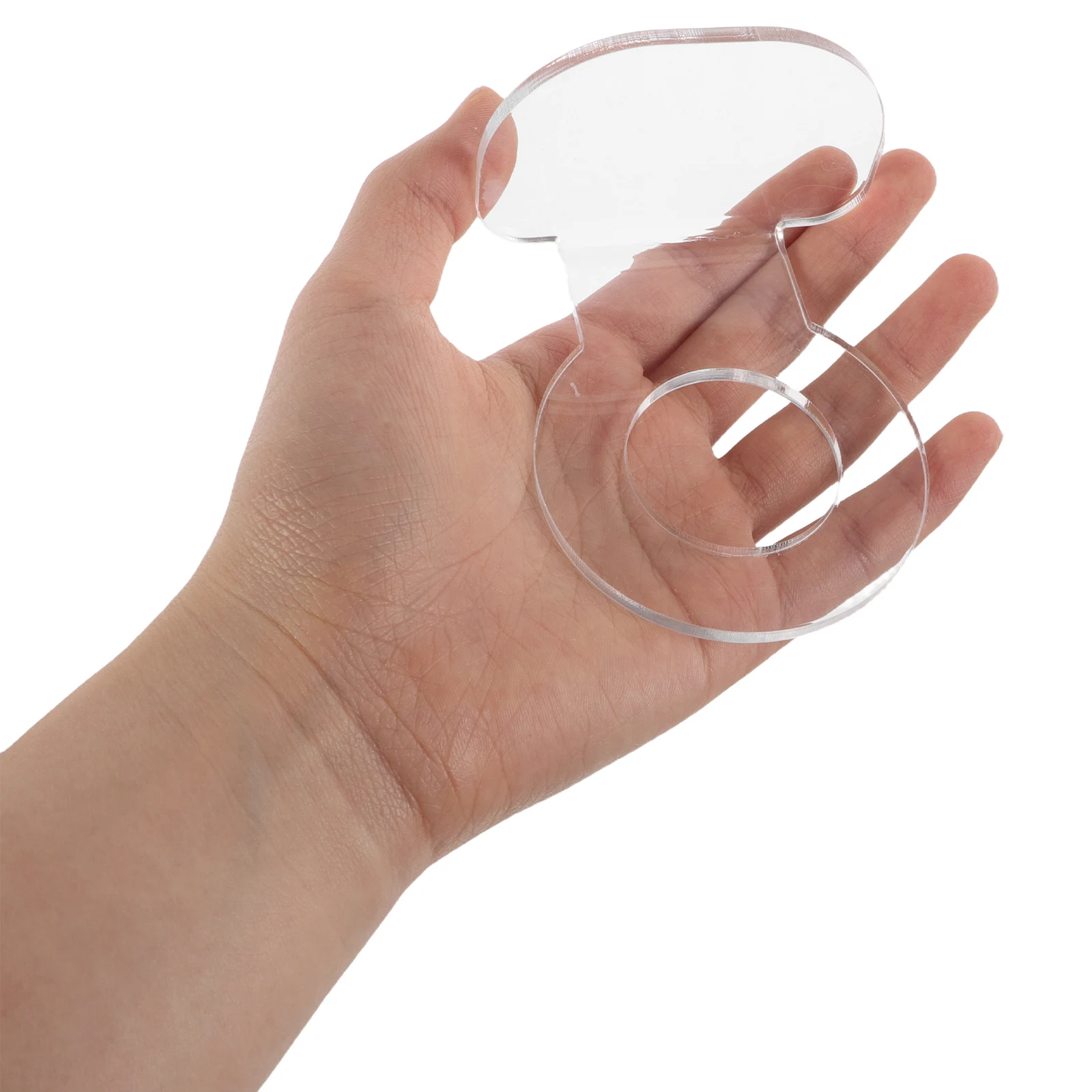 2pcs Tennis Stand Baseball Display Wall Mount Transparent Acrylic Racket Storage Golf Training Multisport Compatible