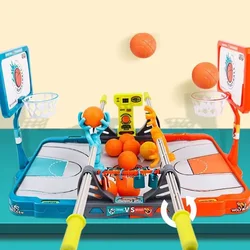 Mini Dedo de plástico portátil Basketball Shooting Hoop Party Goal Game Indoor Handheld Slam Dunk Tabletop Sport Set Toy para crianças