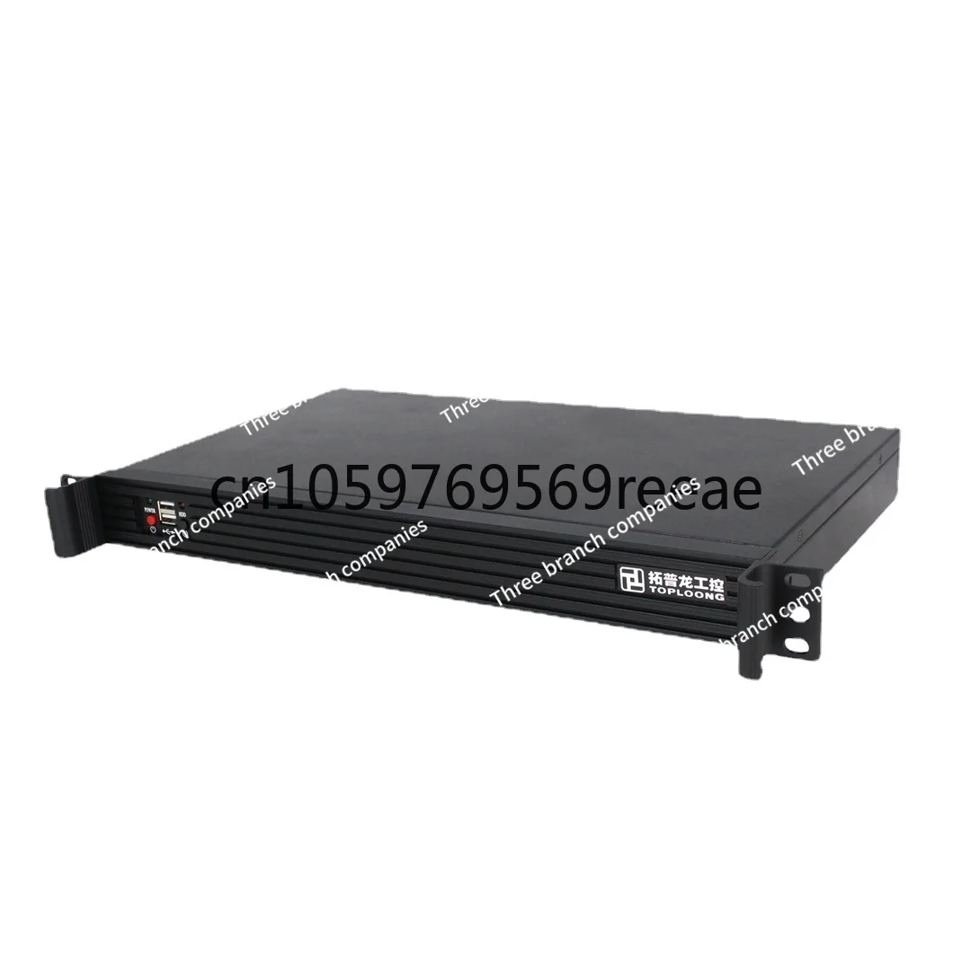 Ultra short depth 1U 250mm 19 inch rack mounted mini ITX PC computer server chassis case shell box