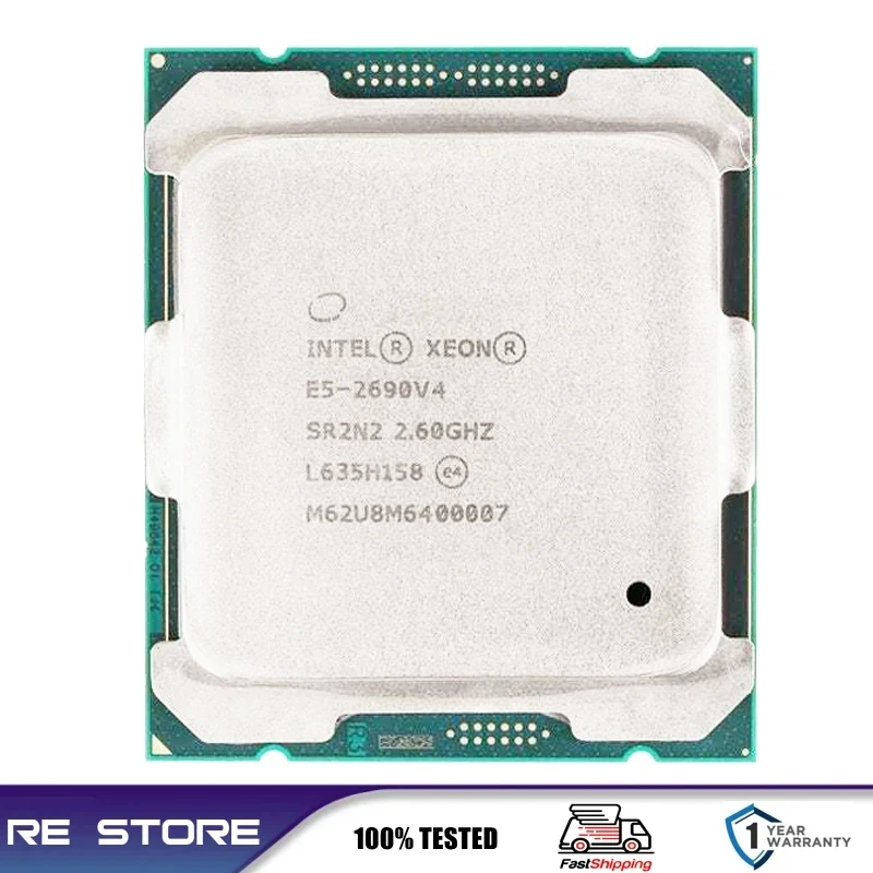 Intel Xeon E5 2690 V4 2690V4 2.6GHz 14-cores LGA 2011-3 cpu processor