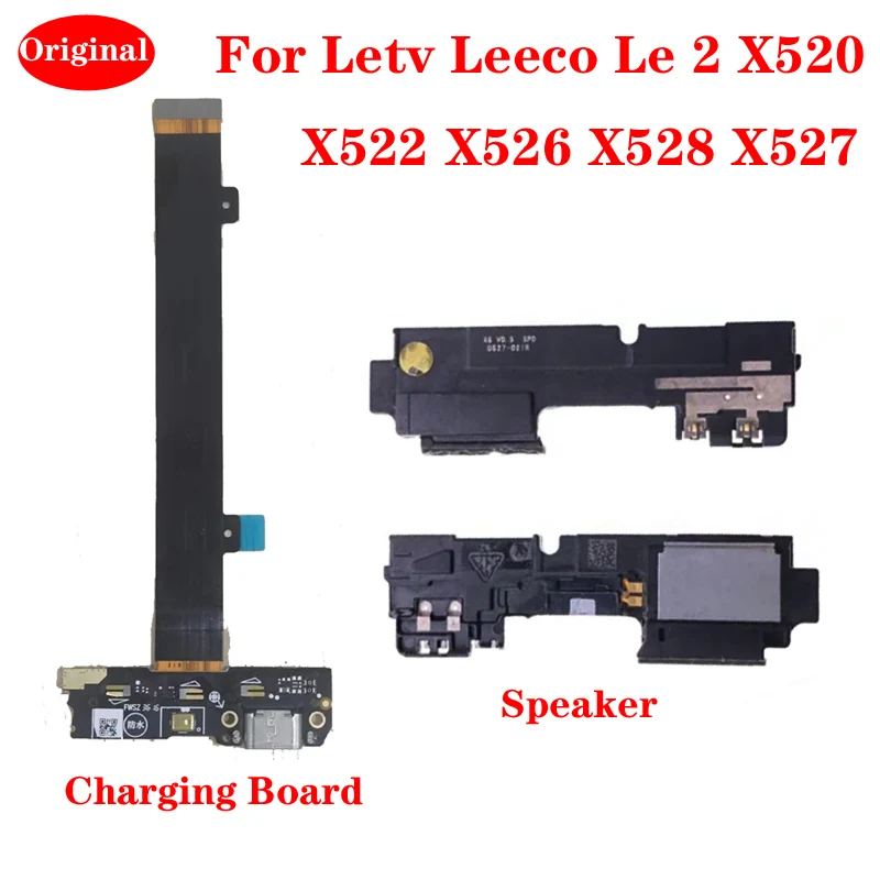 For Letv Leeco Le 2 X520 X522 X526 X528 X527 Original USB Charging Port Mic Sensor Board Flex Cable Buzzer Ringer Loudspeaker