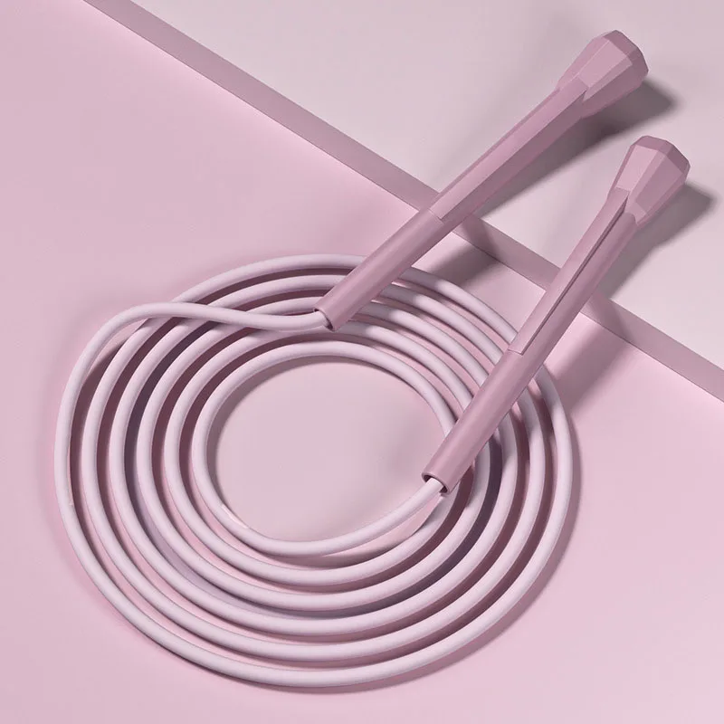 Corde à sauter réglable de 2,8 m pour la remise en forme à domicile, pour enfants et adultes