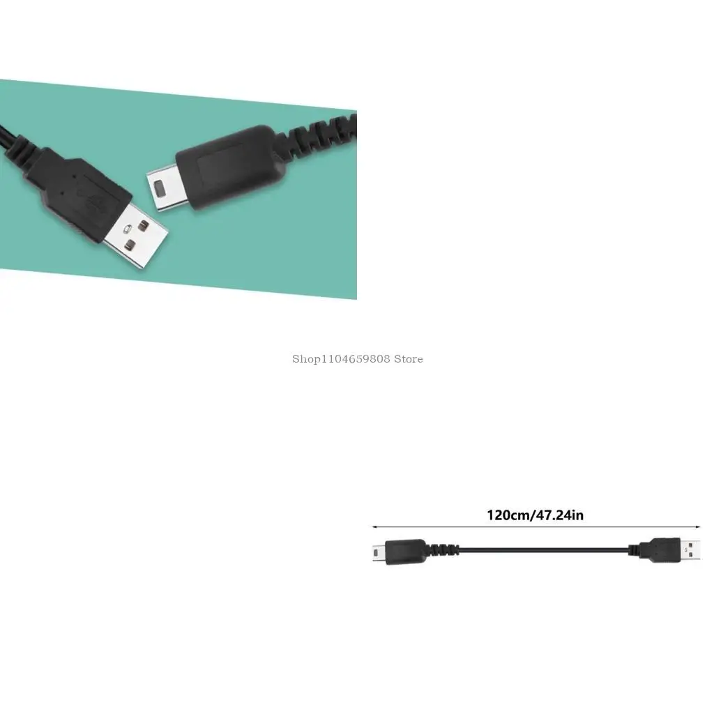 

Charging Cable Wire Cord Convenience Power Supply Converter Cable for Handheld Console