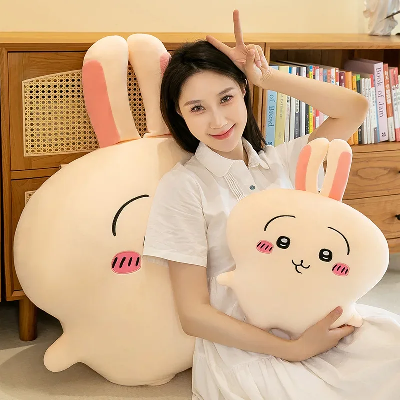 25-60CM Chiikawa Series Long Doll Cartoon Hachiware Soft Pillow Big Size Plush Doll Ornament Children's Girl Toy Birthday Gift