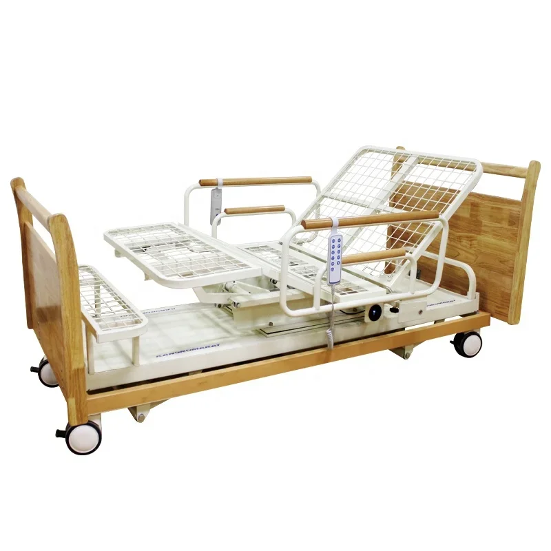 Hospital Adjustable Auto Patient Turning Home Care Rotating Bed