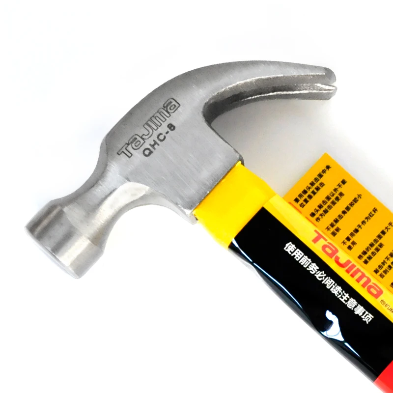 Tajima QHC-8/12/16 Fiber handle Claw hammer 8/12/16 inch nail hammer Woodworking steel hammer hammer