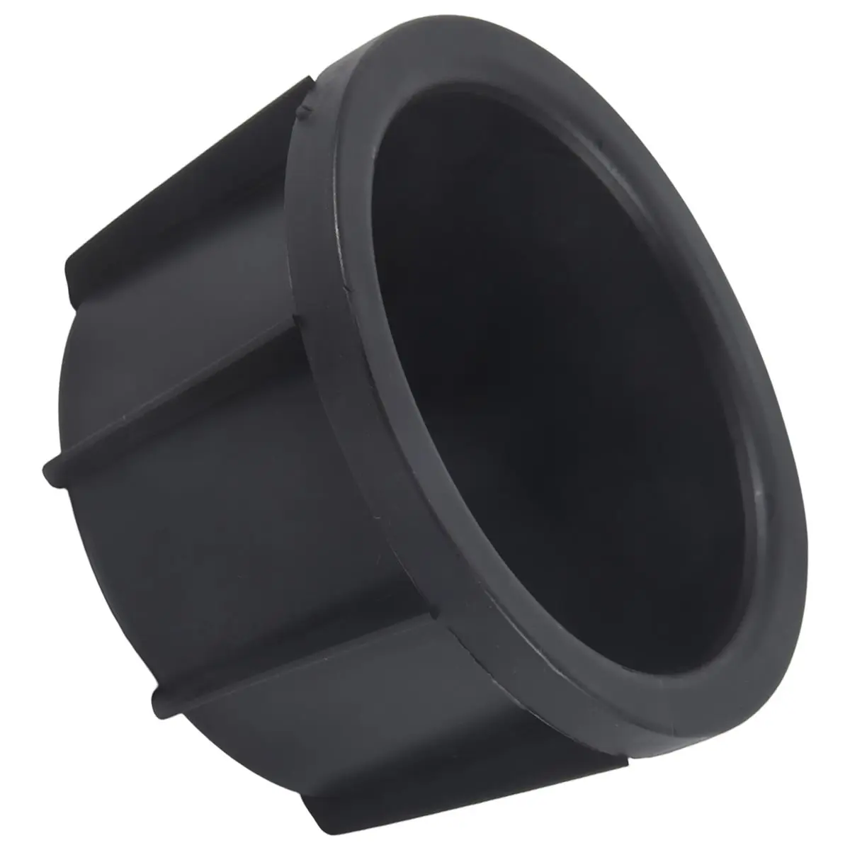 #43C Console cup holder adapter,Center Console Rubber Cup Holder Inserts 55618-42040 for Toyota RAV4 (Black)