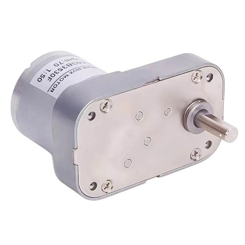 7-shaped DC Speed-regulating Motor, Capable of Reversing, with Large Torque and Low-speed Operation.