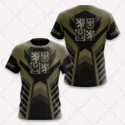 2024 New Field Enthusiast Jungle Adventure Breathable 3D Printed Unisex T-shirt Plus Size Casual Short Sleeved Fashion Top