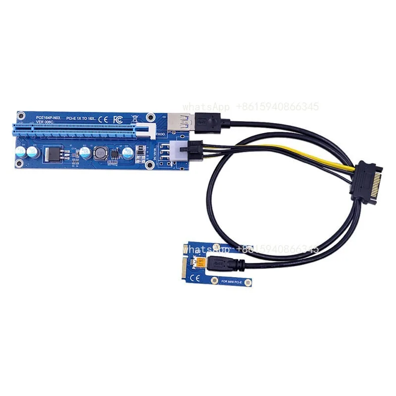 Mini PCI-E to PCIe 16X External Graphics Card Adapter For Laptop