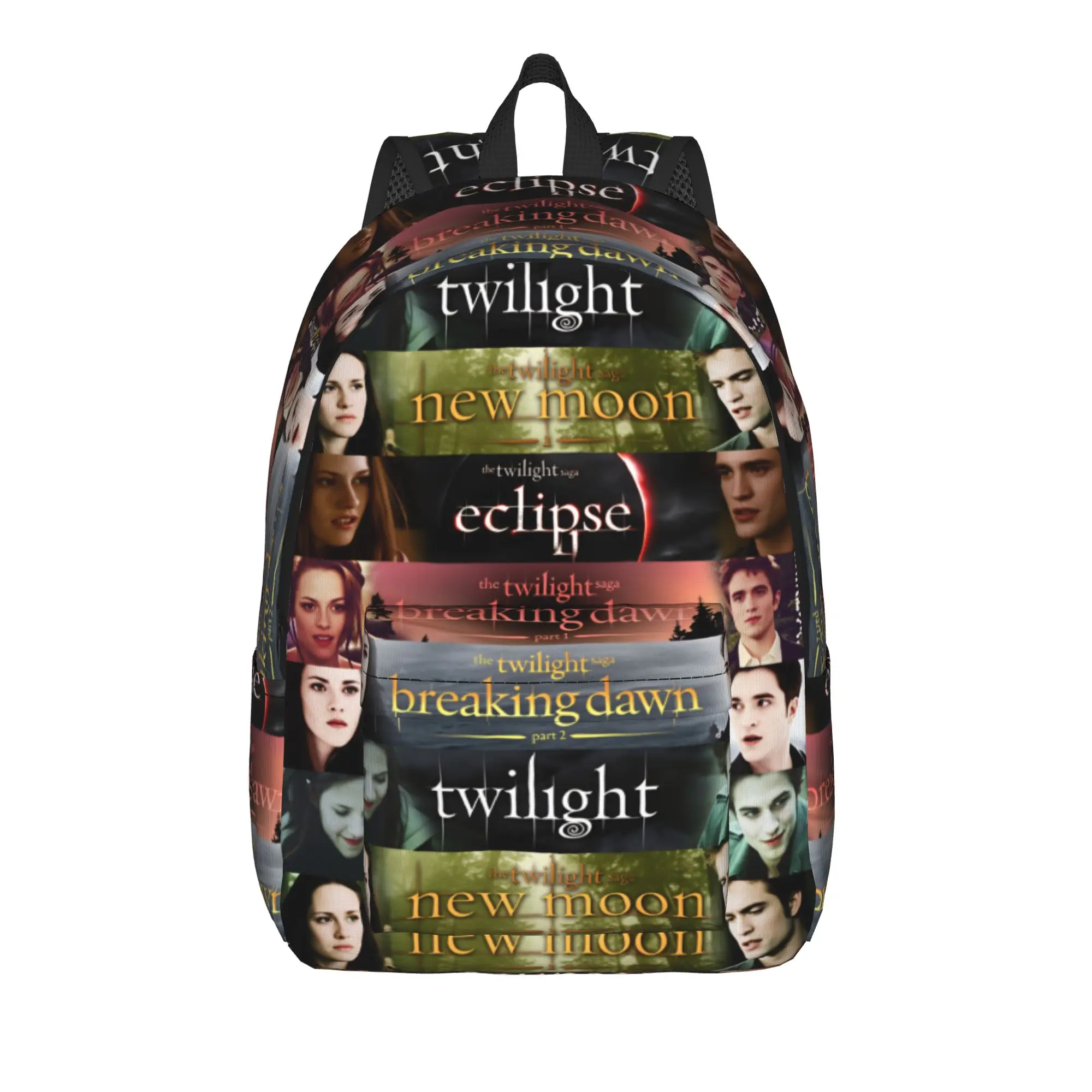 Decor Edward Backpack The Twilight Saga Kawaii Backpacks Women Men Travel Print High School Bags Colorful Rucksack