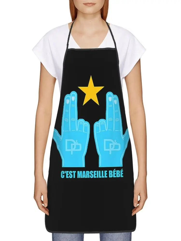 C'est Marseille Bebe JUL tablier Chef cuisine cuisson Tablier bavoir imperméable cuisine nettoyage tablier pour femmes hommes jardinage