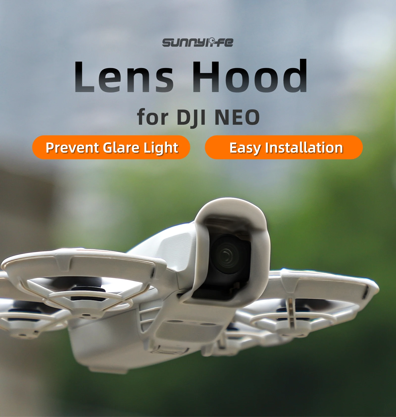 for DJI NEO Lens Hood Gimbal Protection Anti-Glare Lens Sun Cover Cover Accessories