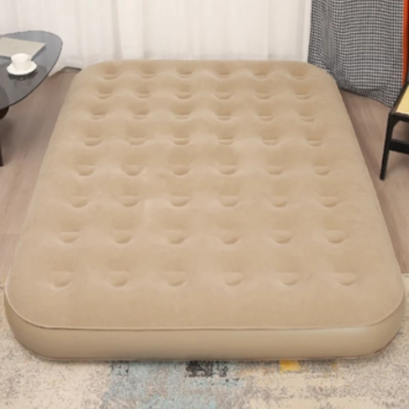 

Stable Thick Fabric Inflatable Mattress Portable Strong Load-bearing Capacity Soft Air Mattresses Comfortable Camping Supplies